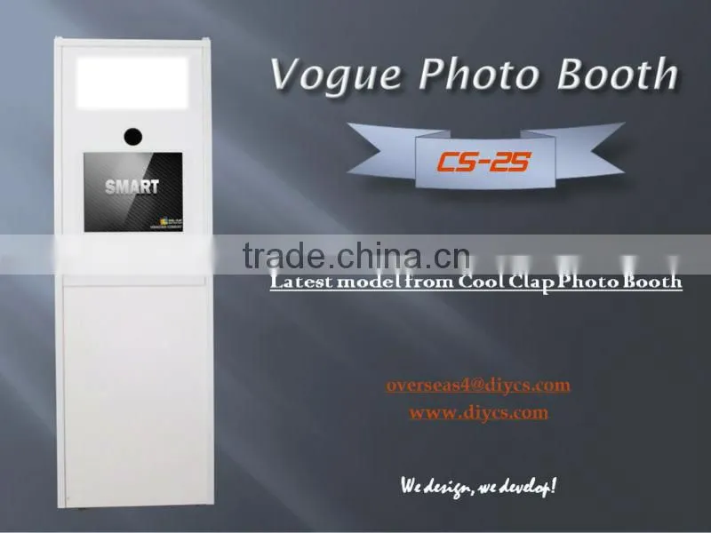 2014 Vogue Design Camera Printer Photo Booth For Wedding