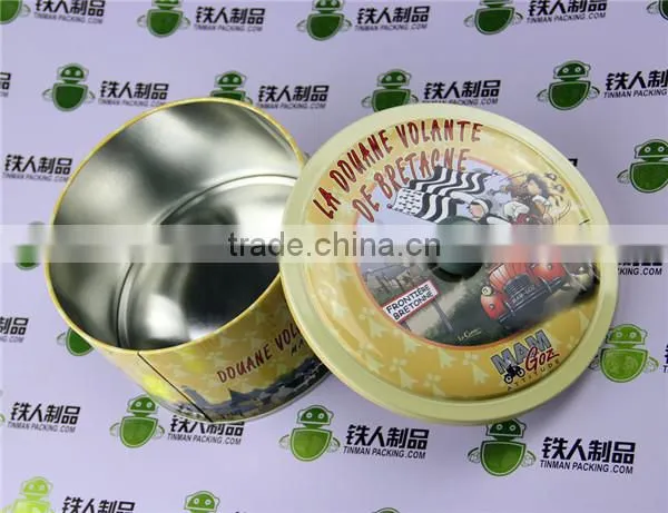 Metal Tin Storage Jar