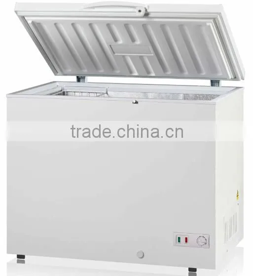 BD650C large capacity solid door freezer with lock