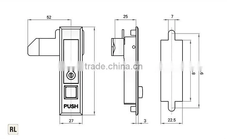 Excellent Quality Factory Price Customize Plane Lock