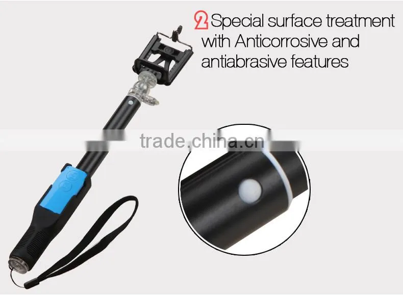Wireless Bluetooth Remote Shutter for Selfie Stick & Monopod