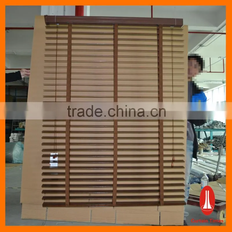 Curtain times Window Wooden Blinds, High Quality Wooden Blinds
