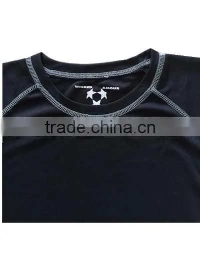 Factory wholesale cheap cut and sewen custom design casual mens tshirt