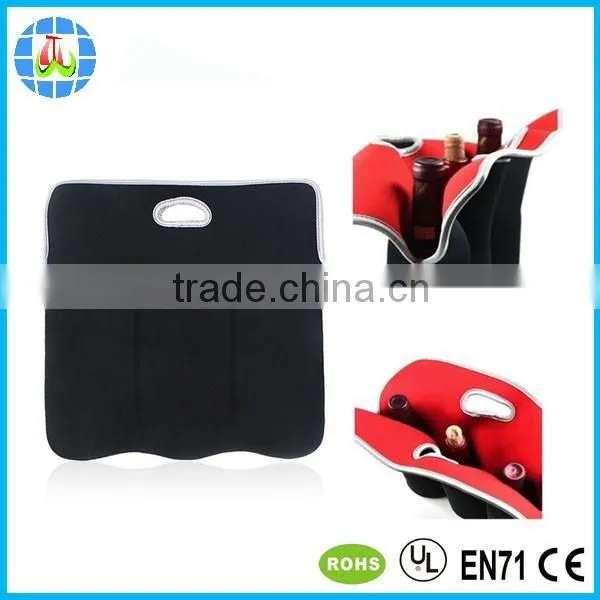 green neoprene tube can cooler with silk screen printing logo