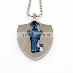 Unique Products From China Key Chain Steel Pendant