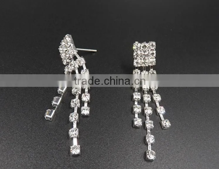 New Arrived Popular Fashion Elegance Charm Silver Jewelry Set