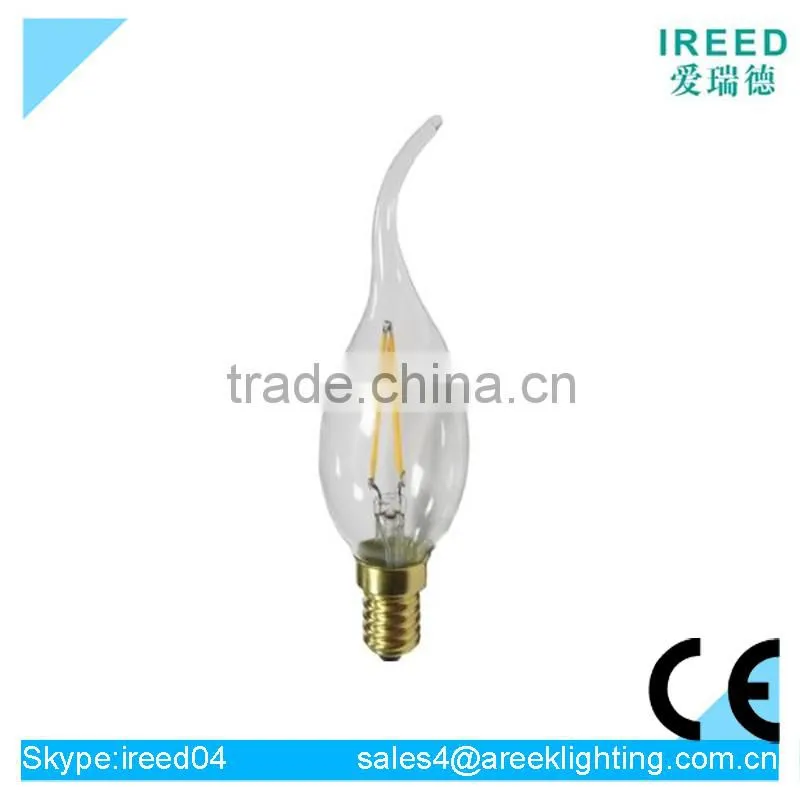 2014 hot sale 3W LED candle light with E14 base with ce rohs