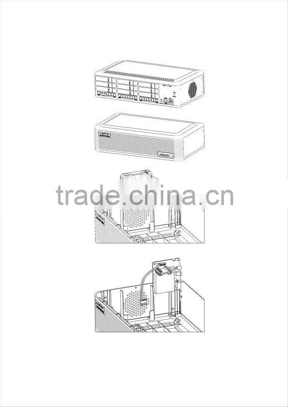 16 Channel voip product gsm gatewy voip call box