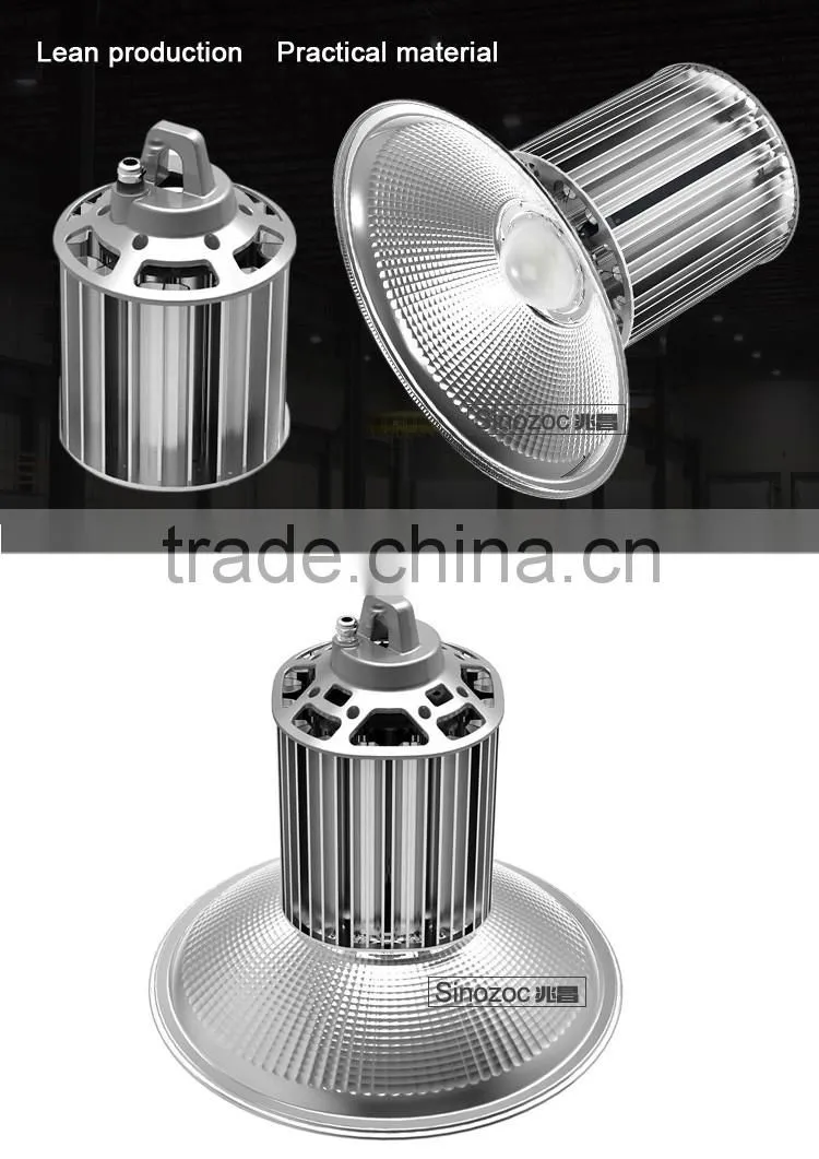 Sinozoc 150w led high bay light 4 years warranty waterproof 150w led high bay light