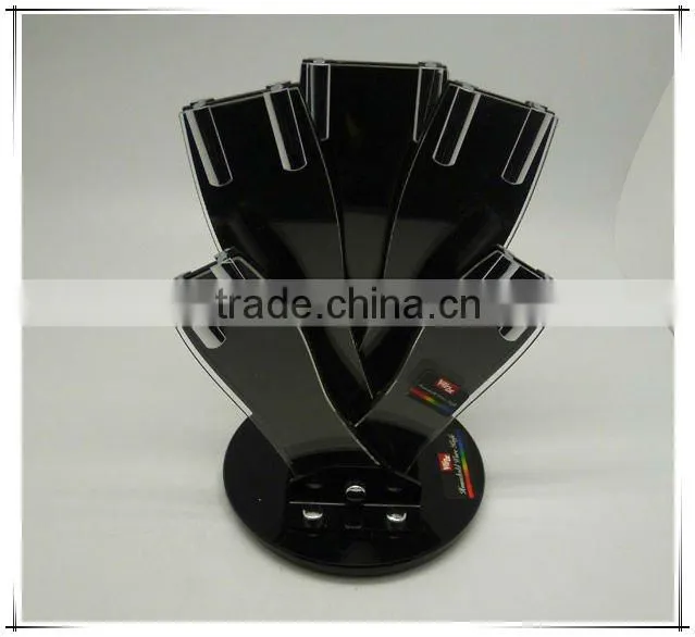 8pcs stainless steel color wood handle good quality kitchen knife