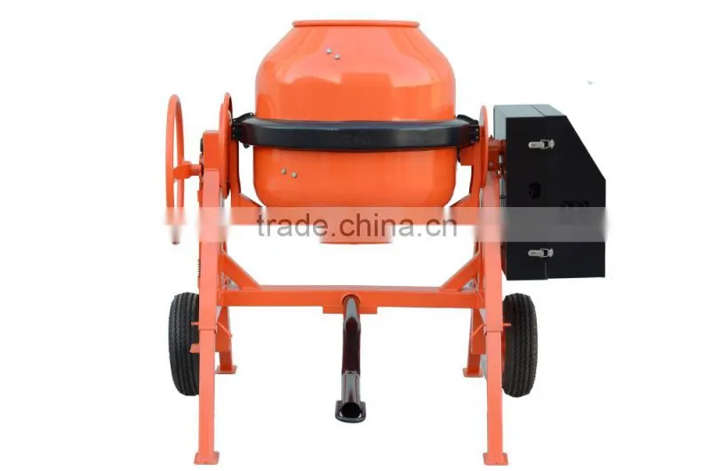 gasoline mini concrete mixer with two wheels