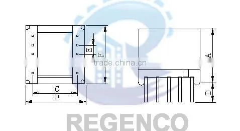 EP Series High Frequency Transformer