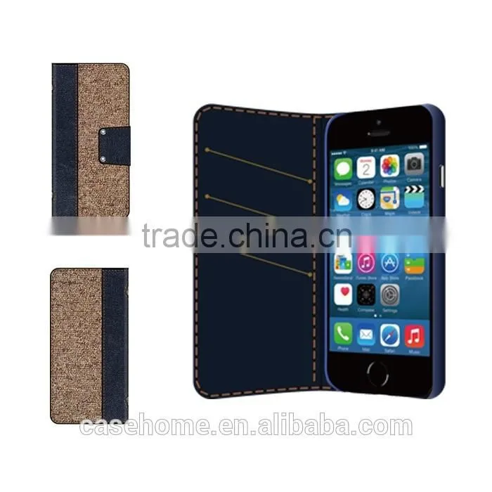 OEM Design Mobile Phone Case for iphone 6 6s Leather Case with Card Slots