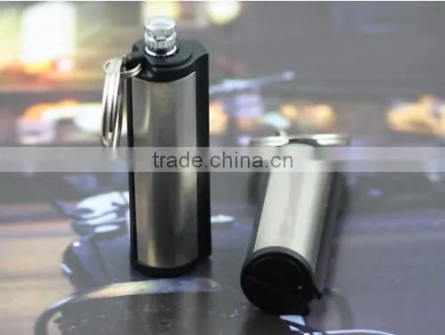 Portable Emergency Fire Starter Flint Match Lighter Cylinder Outdoor Tool H1E1