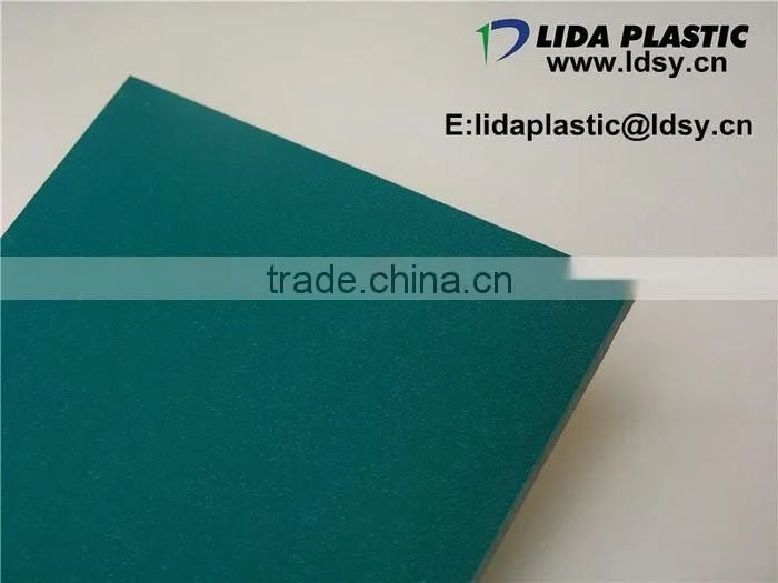 Wholesale Glossy Surface Rigid Dark Blue PVC Deco Sheet for Walls
