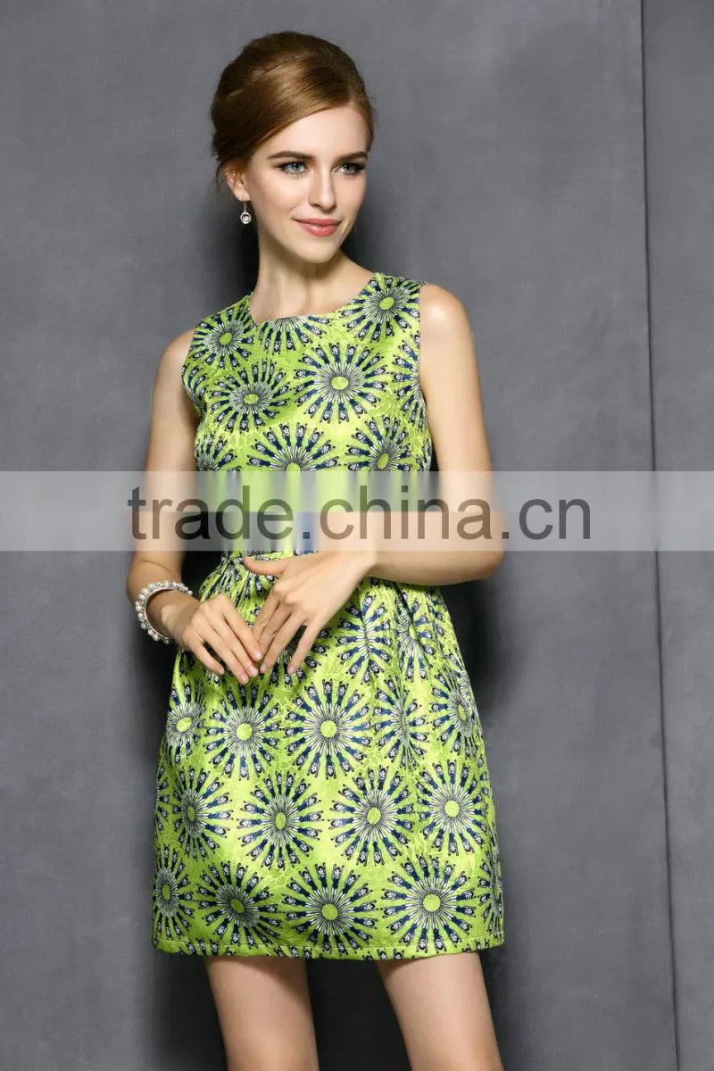 new fashion ladies dress 2014 summer dress for woman