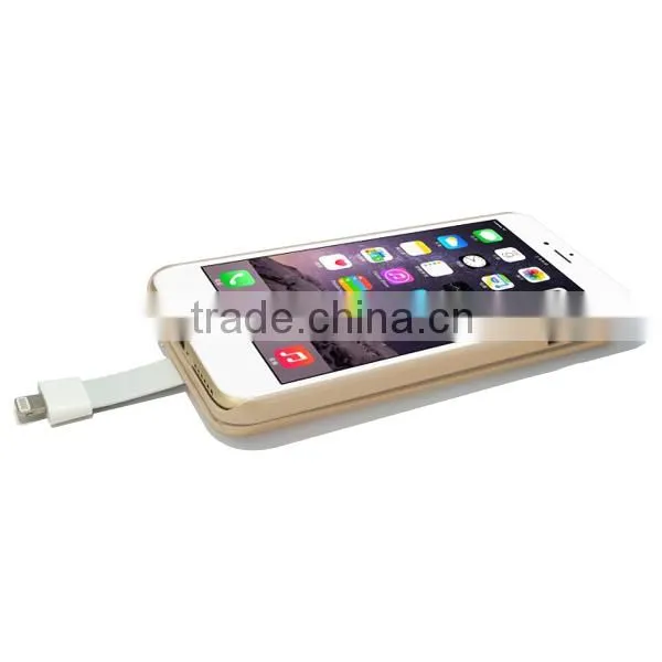 mfi battery case for iphone6 li-polymer battery power bank