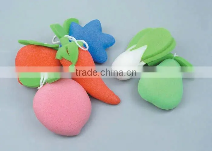 various shape kitchen cleaning sponge baby sponge