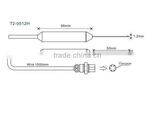 LINKJOIN T2-0512H Gaussmeter probes/ transverse probes/ hall probes/ high accuracy trade assurance supplier