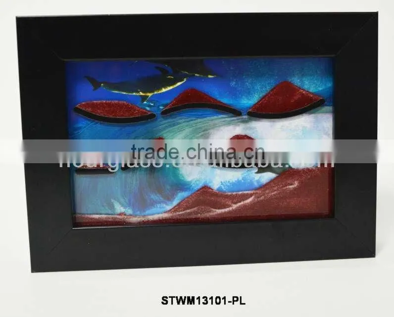 Various Styles Colorful Frame Moving sand picture