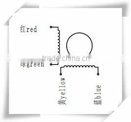 Hybrid closed loop stepper motor nema 34