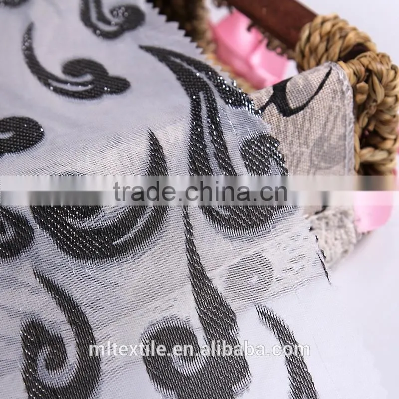 design fabric curtain for door/curtain fabric/polyester jacquard fabric