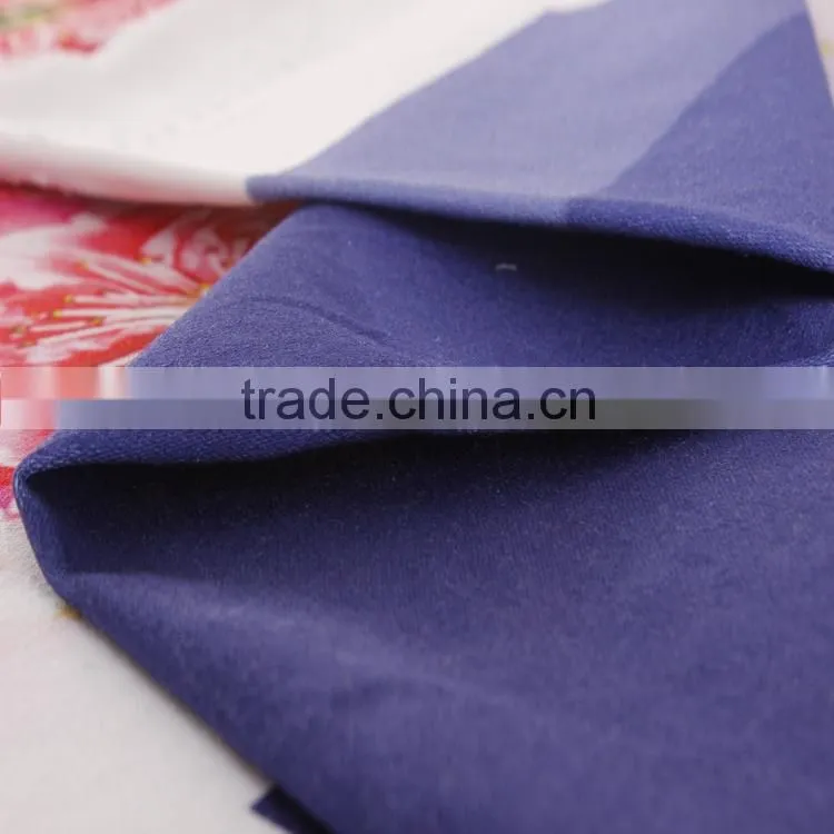woven textiles 100% cotton canvas fabric printed with beautiful flowers