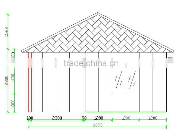 prefabricated living portable home for sale/new modern low cost and nice appearance prefab modern villas for sale