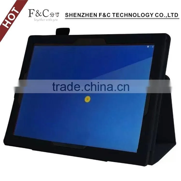 Premium leather flip tablet leather case soft case for Google Pixe C with stand