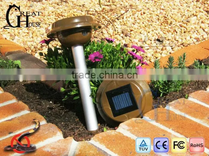 GH-318 Patent solar vibration snake repeller