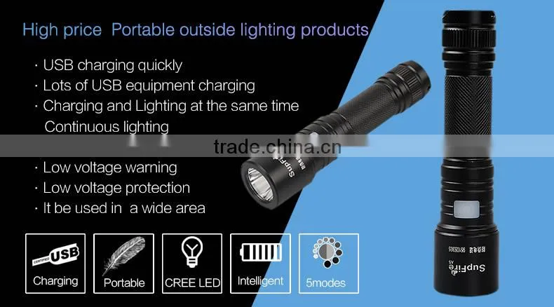 USB flashlight torch light A5