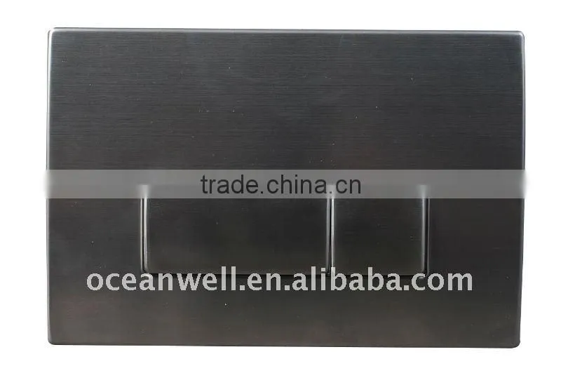 Bathroom Toilet Pneumatic Flush Plate for Concealed Cistern Made in China