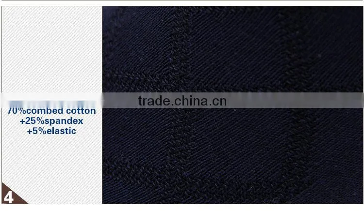 Top quality 100% cotton business socks for men