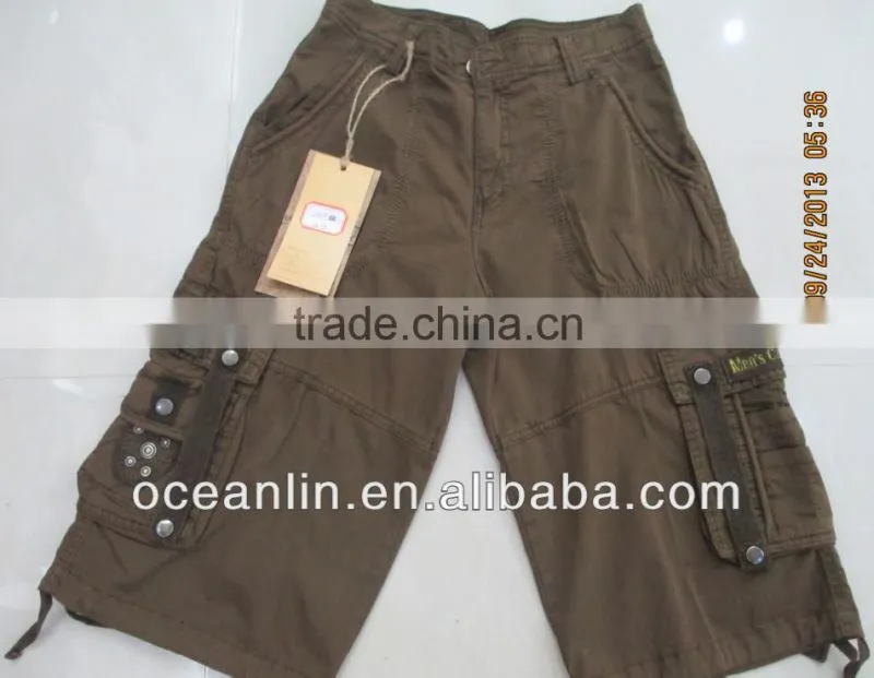 cropped trousers casual pants for men