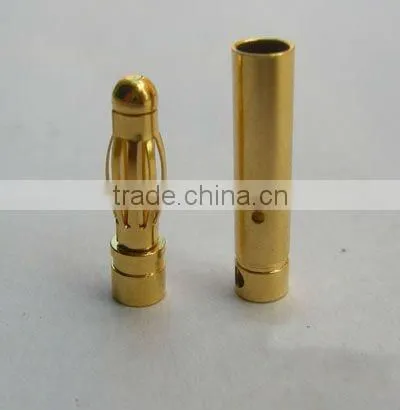 Gold Plated 4mm Banana Connector