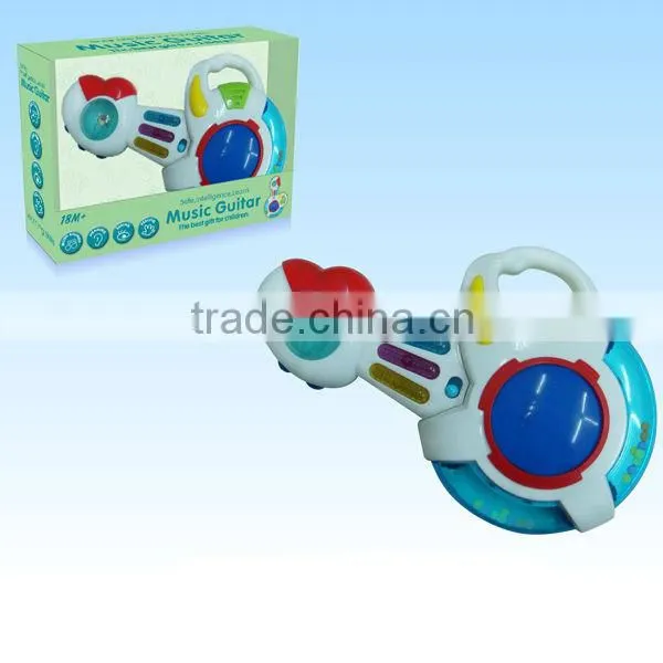 2013 New Design funny plastic cartoon guitar for kids