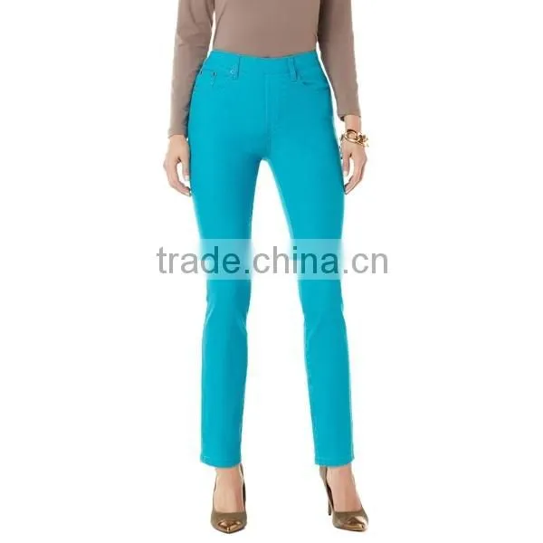 2015 Washed Stretch Denim factory price pants Skinny pants