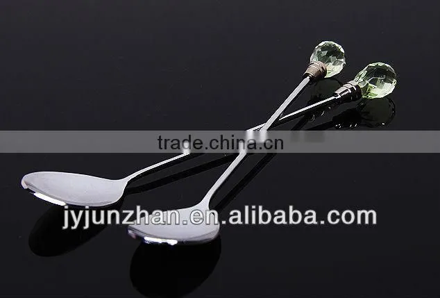 Diamond spoon with high mirror polishing and nice design