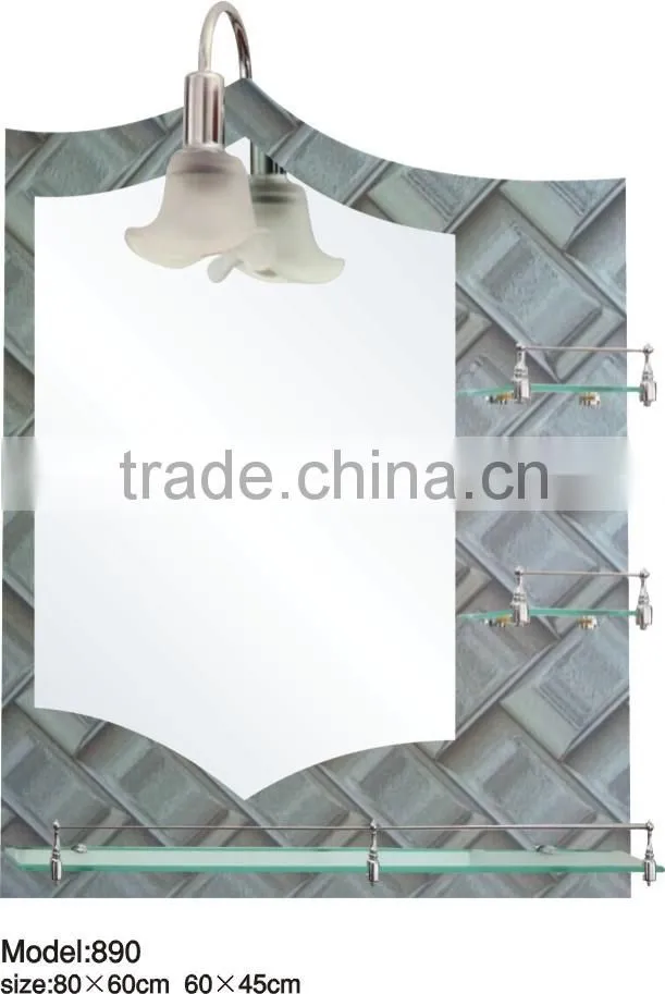 2015 high quality double layer bathroom mirror 890
