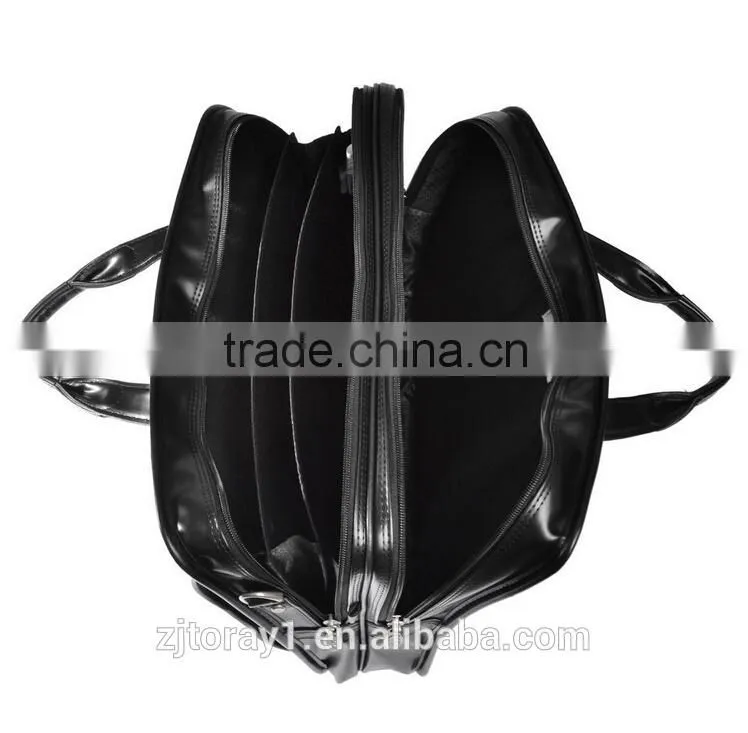Wholesale Black Used Skin Leather Briefcase for Men