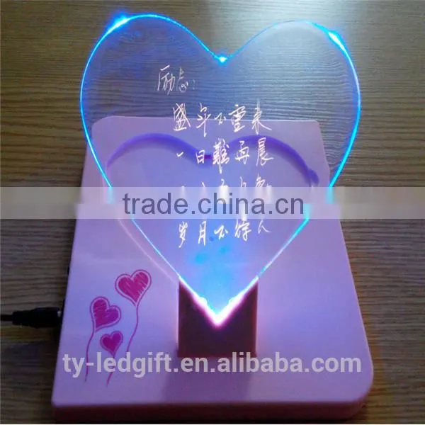 Led lovely color change led message board mini LED message Board
