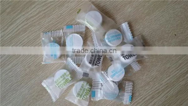 super mini nonwoven tablet compressed towel