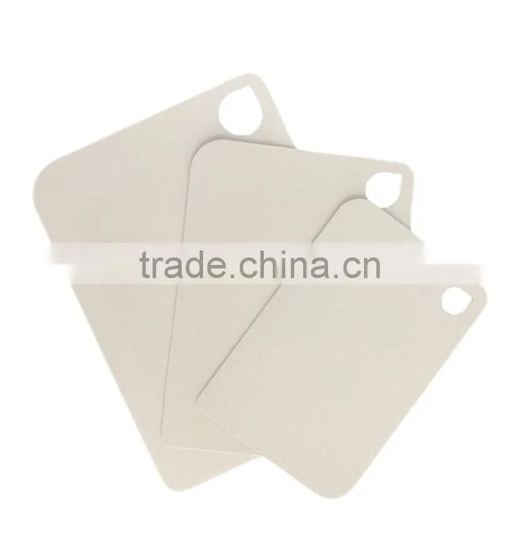 2016 new product rice husk flexible cutting board set