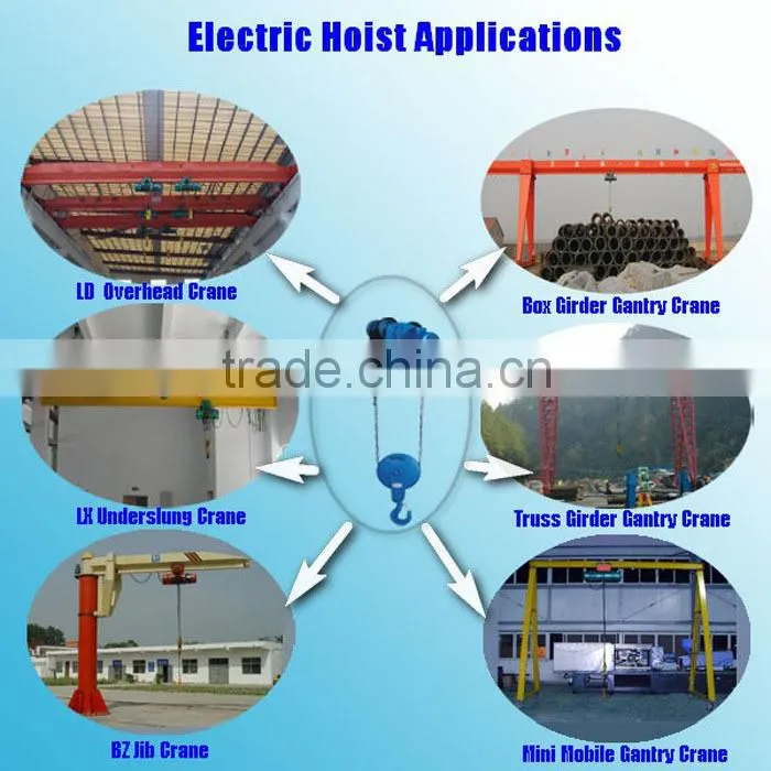 Double Speed Wire Rope Electric Hoist