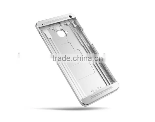 All-aluminum unibody case for cell phone