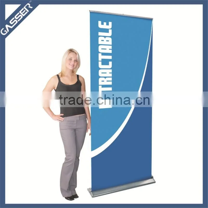 Custom promotion display flex banner stand digital roll up banner
