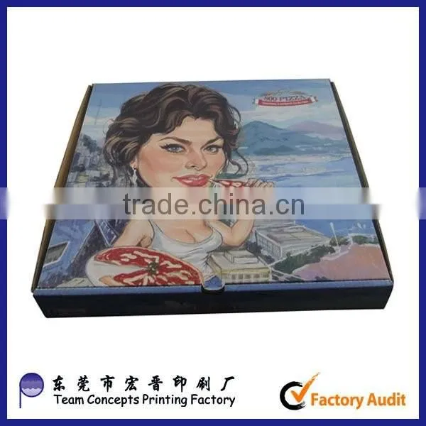 custom cheap pizza box design