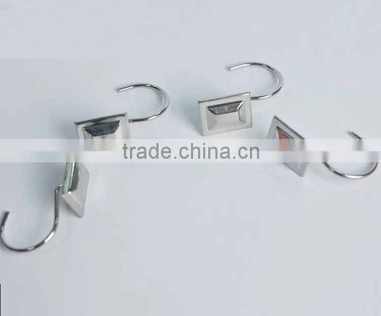 unique shower curtain hooks/Morden designed Polyresin Decorative Shower Curtain Hooks/Shower cutain hook