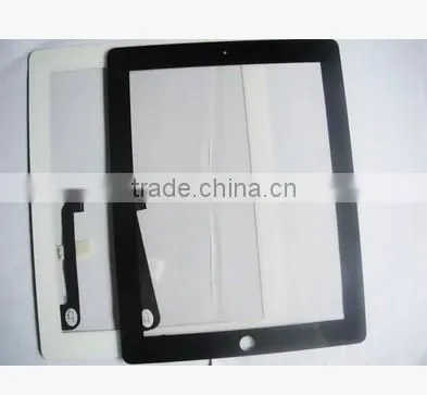 High Quality Spare Parts Replacement For Apple iPad3 ,Touch Screen Glass Panel For iPad3 Digitizer