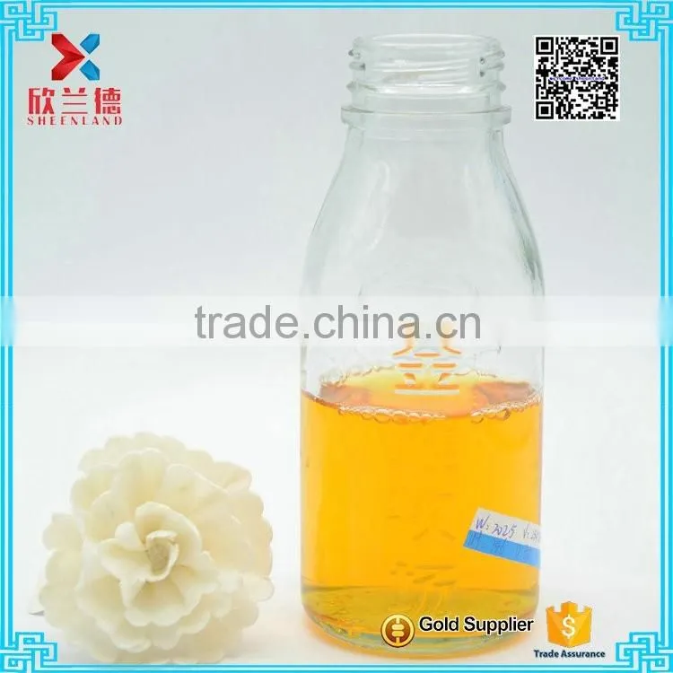 wholesale empty 250ml/8oz empty custom clear milk glass bottles wholesale
